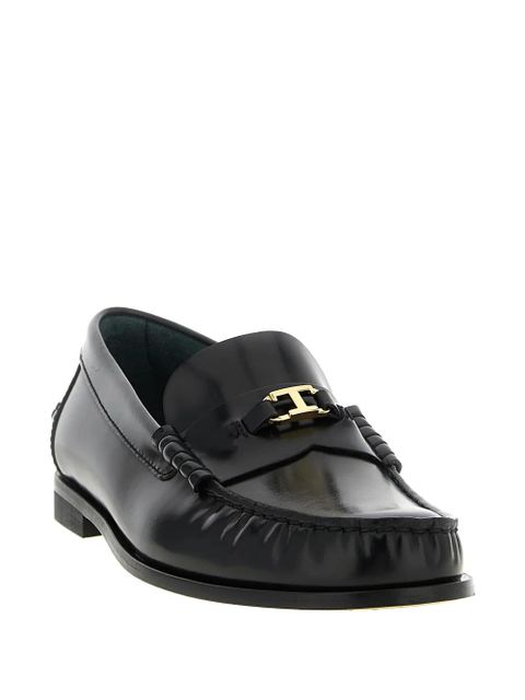 Tod's hardware-leather loafers - Black - zdjęcie produktu nr 2