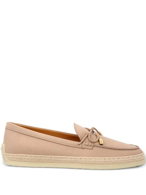 Tod's bow-detail loafers - Neutrals - zdjęcie produktu nr 1