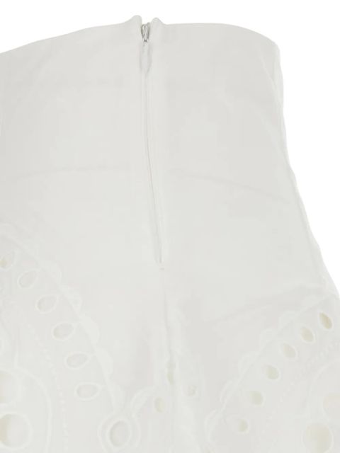 Charo Ruiz Ibiza Sail eyelet skirt - White