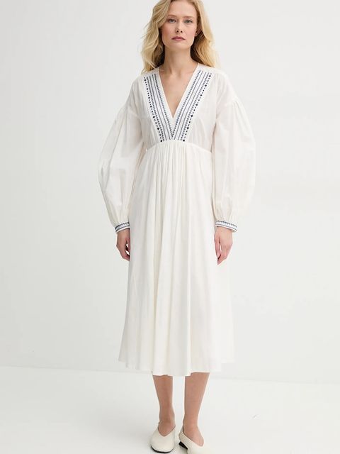 A.P.C. sukienka bawełniana robe anni - zdjęcie produktu nr 1