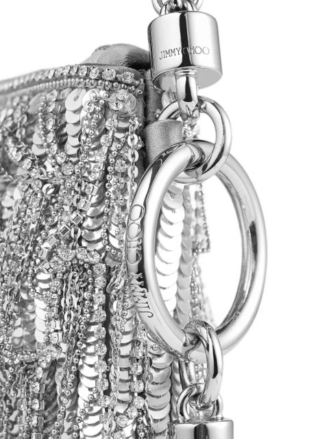 Jimmy Choo mini Callie shoulder bag - Silver