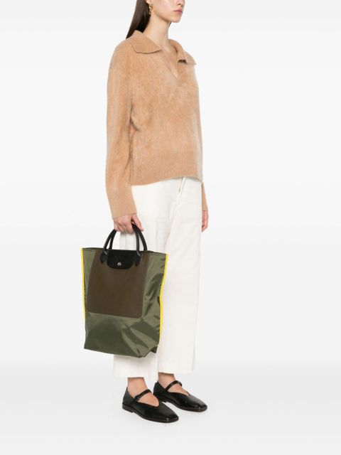 Longchamp medium Cabas tote bag - Green