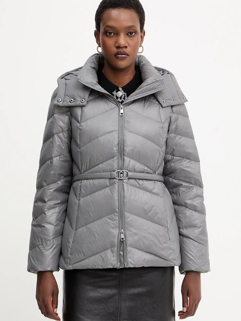 Liu Jo kurtka puchowa kolor szary zimowa MF5022 T2709 - zdjęcie produktu nr 1
