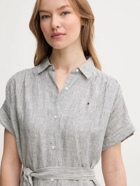 Tommy Hilfiger sukienka lniana