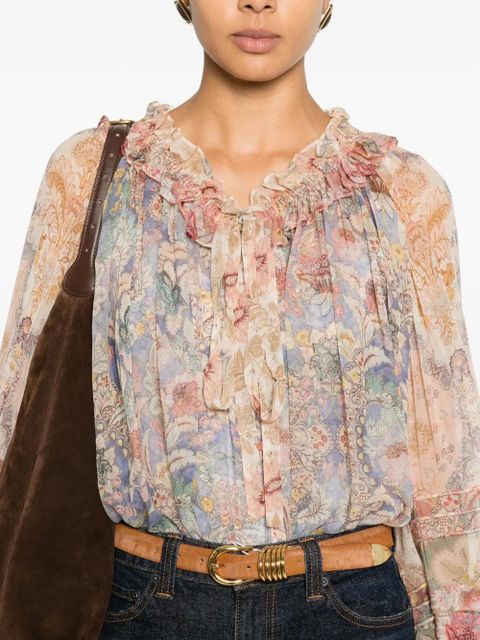 ZIMMERMANN Rebellion blouse - Pink