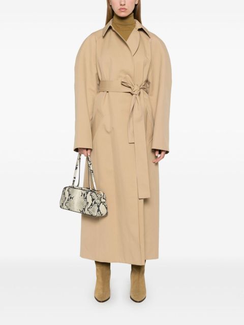 KHAITE Roth trench coat - Neutrals