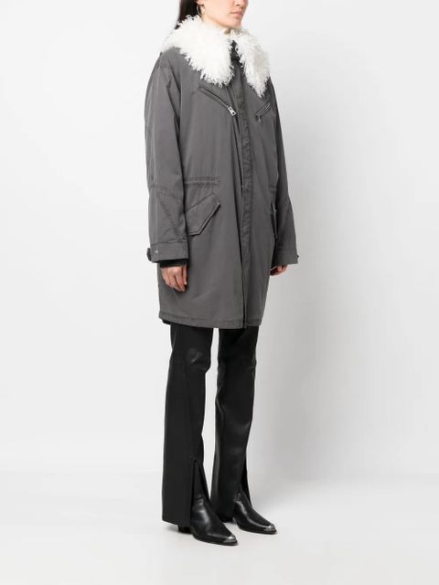 Zadig&Voltaire Kidea zip-up parka coat - Grey - zdjęcie produktu nr 2