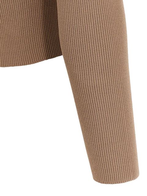 Weekend Max Mara ribbed cardigan - Neutrals