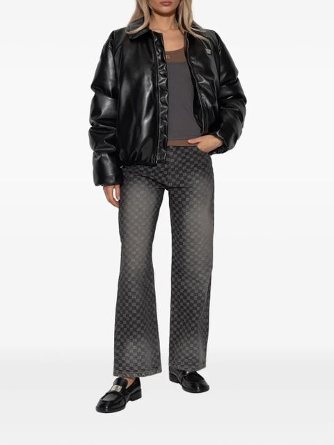 MISBHV embroidered layered top - Grey