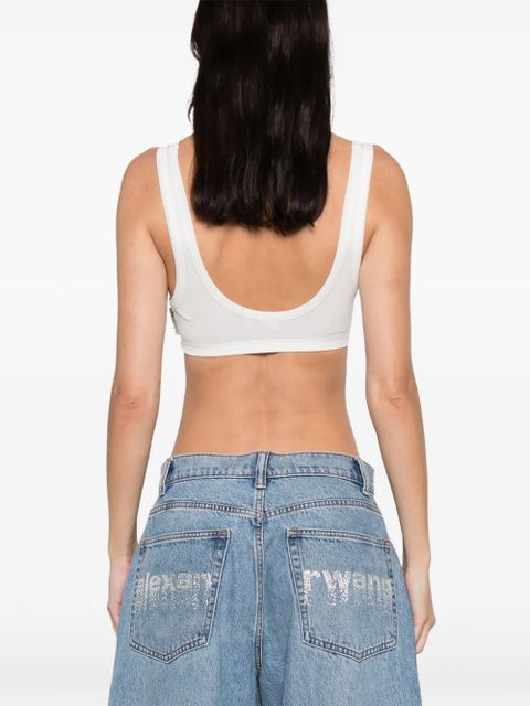 CALVIN KLEIN COLLECTION Agnes bralette tank top - White