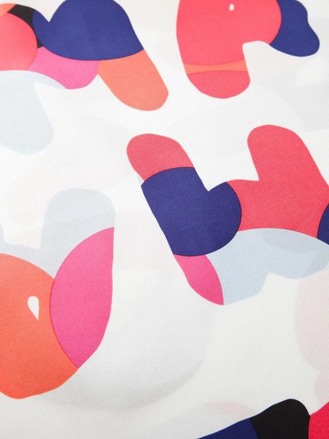 FENDI 'Fendi Roma' print scarf - White