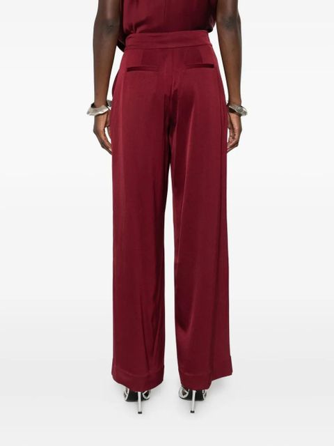Simkhai Kyra wide-leg trousers - Red