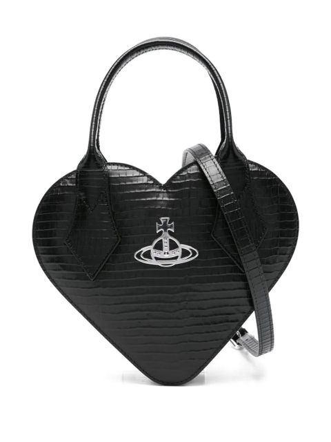 Vivienne Westwood Josephine Heart shoulder bag - Black - zdjęcie produktu nr 1
