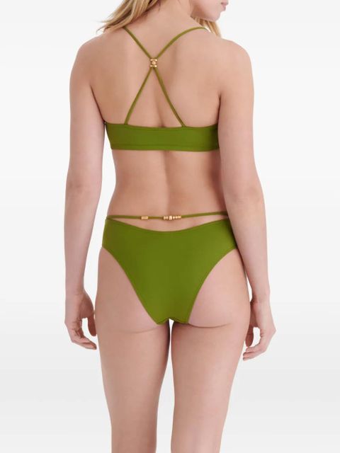 ERES Abysses cropped bikini top - Green - zdjęcie produktu nr 2