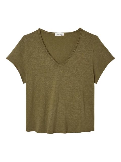 American Vintage Sonoma V-neck T-shirt - Green - zdjęcie produktu nr 1