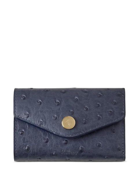 Mulberry embossed flap wallet - Blue - zdjęcie produktu nr 1