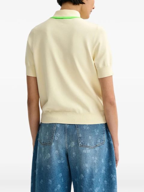 Essentiel Antwerp Jonda short-sleeve top - Neutrals