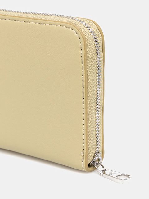 Calvin Klein portfel damski kolor beżowy LV04F1026G - zdjęcie produktu nr 2