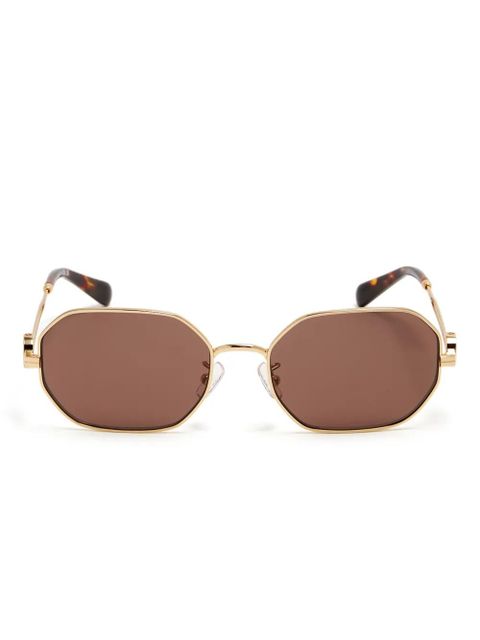 Tory Burch square sunglasses - Gold - zdjęcie produktu nr 1