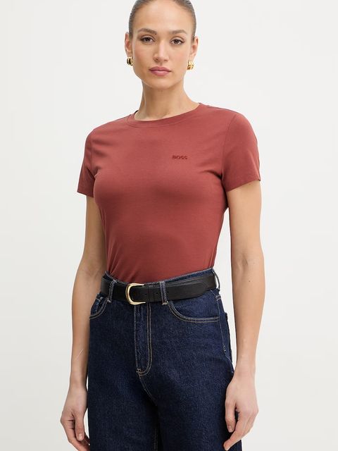 BOSS Orange T-shirt basic damski bawełniany C Esogo 1 - zdjęcie produktu nr 1