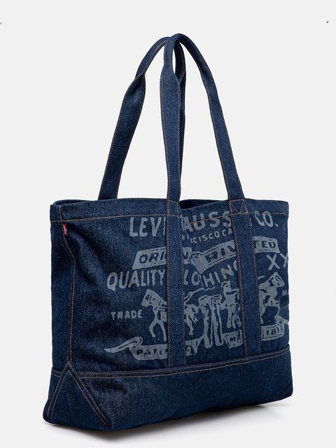 Levi's torebka jeansowa kolor granatowy 000AA-0002