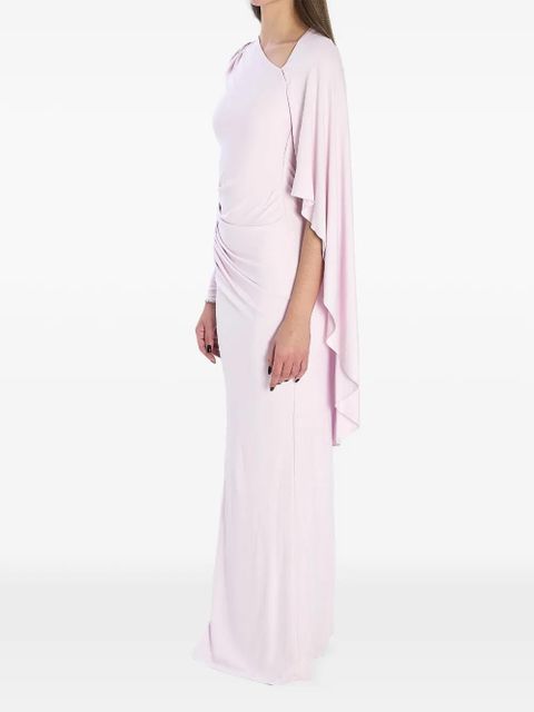 Self-Portrait asymmetric embellished maxi dress - Pink - zdjęcie produktu nr 1