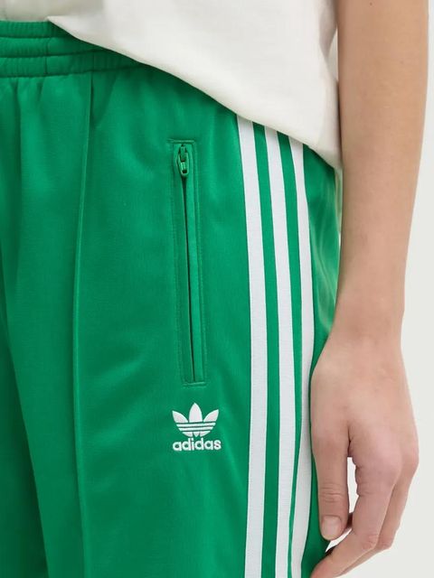 adidas Originals spodnie dresowe Firebird damskie kolor zielony z aplikacją JC8283