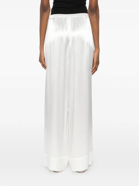 Eleh elasticated trousers - White