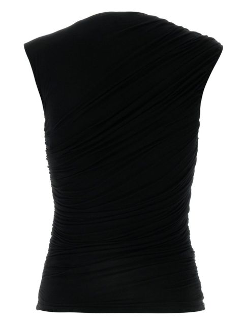 AGOLDE Ester Twist tank top - Black - zdjęcie produktu nr 2