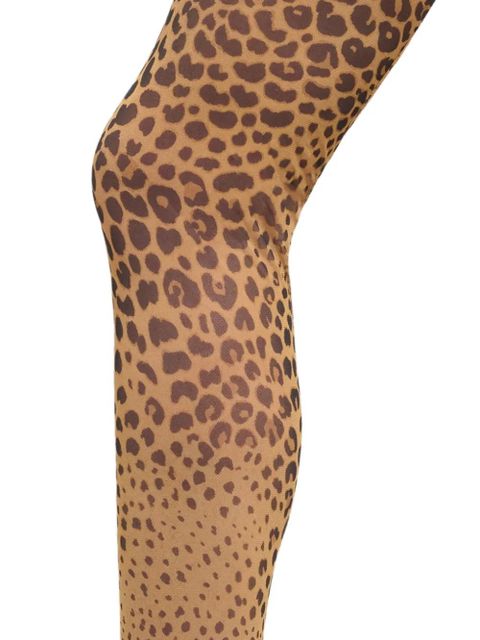 ETRO animal-patterned tights - Neutrals