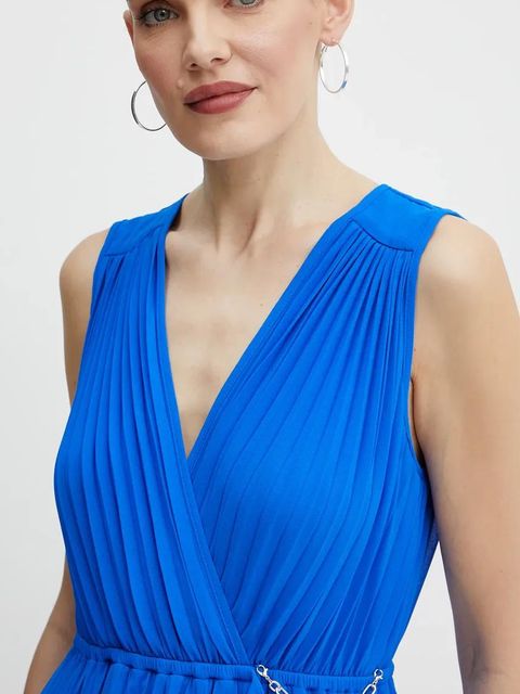 Morgan sukienka ROSYTA kolor fioletowy maxi rozkloszowana ROSYTA