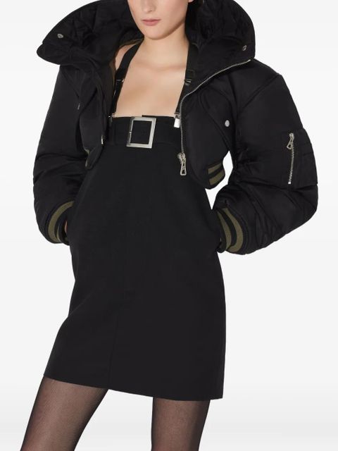 Jean Paul Gaultier zip-fastening cropped jacket - Black - zdjęcie produktu nr 2
