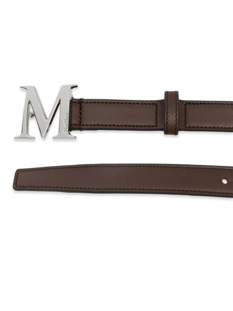Max Mara 'M' buckle belt - Brown - zdjęcie produktu nr 2