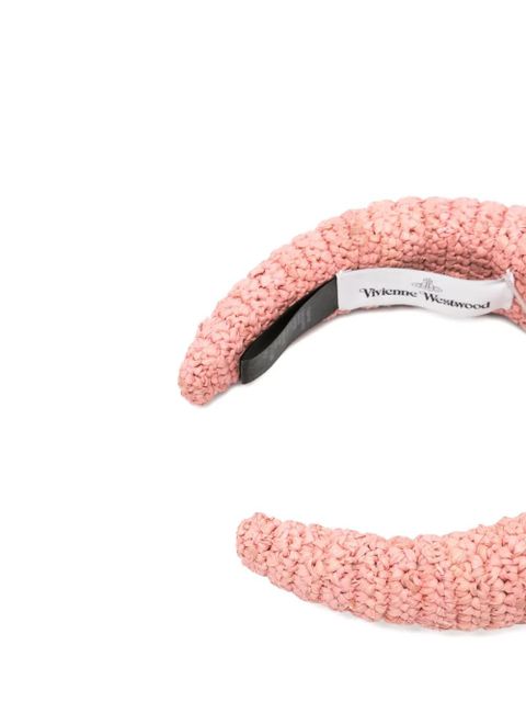 Vivienne Westwood raffia headband - Pink - zdjęcie produktu nr 2