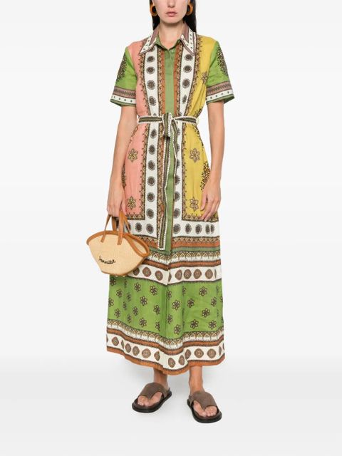 ALEMAIS Contina midi shirt dress - Green - zdjęcie produktu nr 2