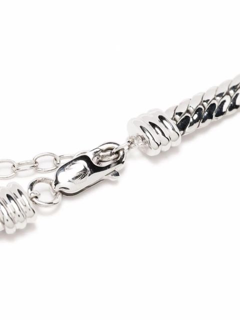 Missoma Camail snake chain necklace - Silver