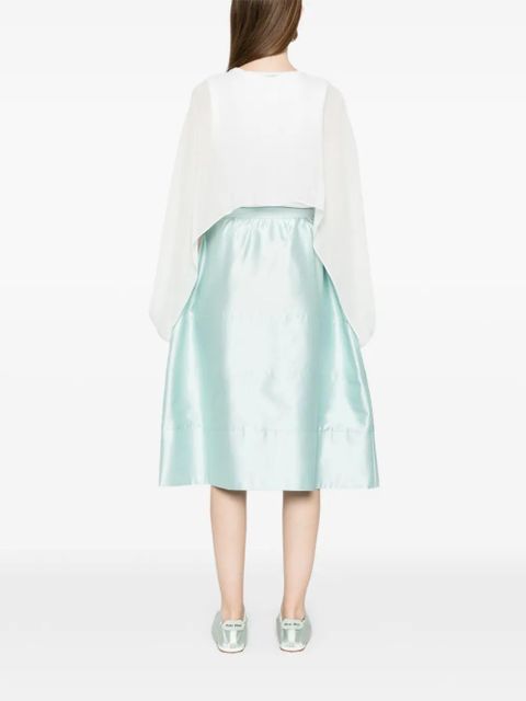 TWINSET tie-sleeve knitwear - Blue