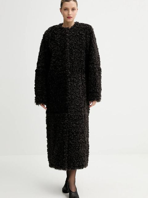 Stand Studio płaszcz Renata kolor brązowy 66551-9396