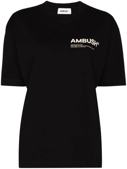 AMBUSH Workshop crew neck T-shirt - Black - zdjęcie produktu nr 1