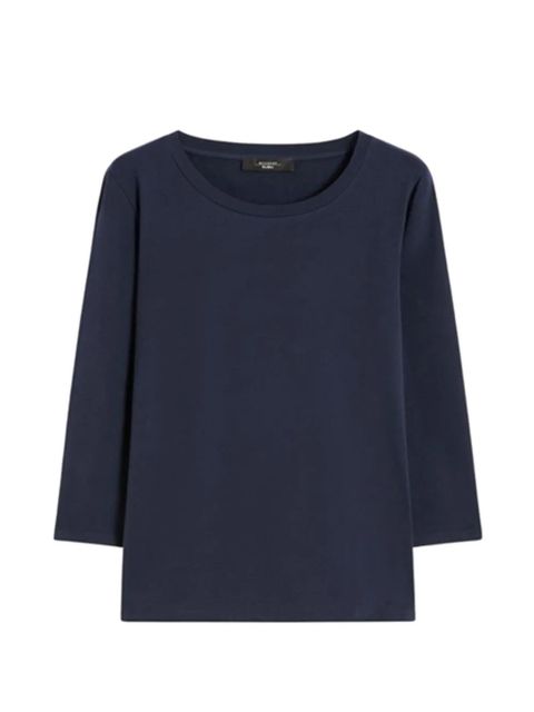 Weekend Max Mara round neck T-shirt - Blue - zdjęcie produktu nr 1