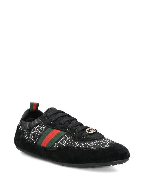 Gucci Shift GG crystal sneakers - Black - zdjęcie produktu nr 2