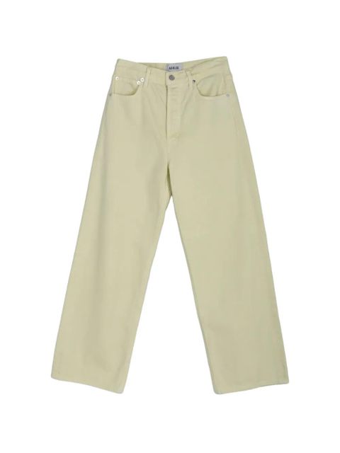 AGOLDE Ren wide-leg jeans - Yellow - zdjęcie produktu nr 1