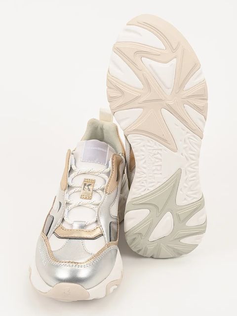 Karl Lagerfeld sneakersy BLAZE damskie kolor złoty KL62425A