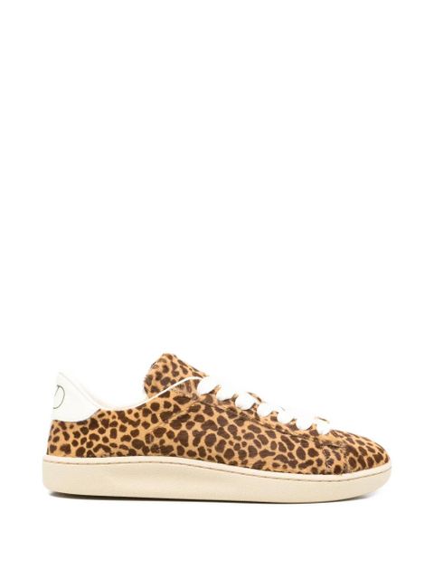 Valentino Garavani leopard detail sneakers - Neutrals - zdjęcie produktu nr 1