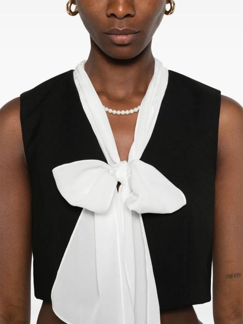 SANDRO V-neck blouse - Black