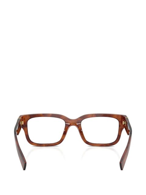 Miu Miu Eyewear rectangle-frame glasses - Brown