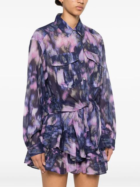 MARANT ÉTOILE Nath shirt - Purple