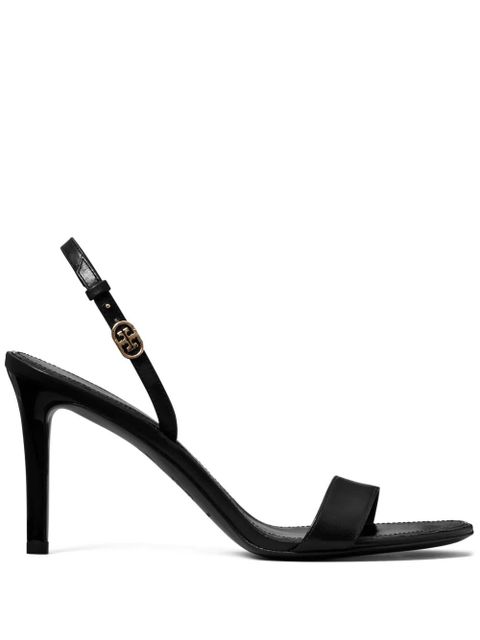 Tory Burch 85mm Double T sandals - Black - zdjęcie produktu nr 1
