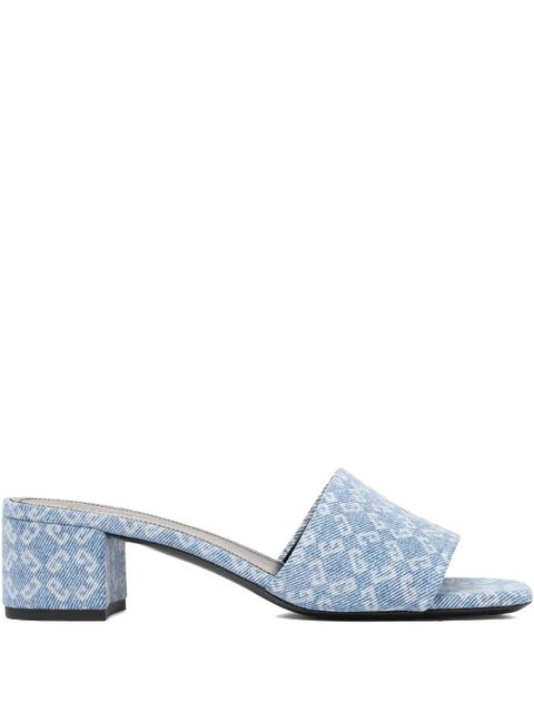 Givenchy 55mm 4G denim sandals - Blue - zdjęcie produktu nr 1
