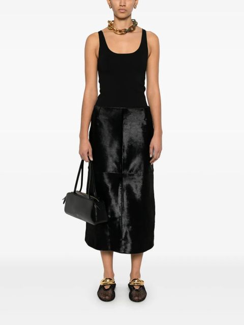 TOTEME knitted tank top - Black - zdjęcie produktu nr 2